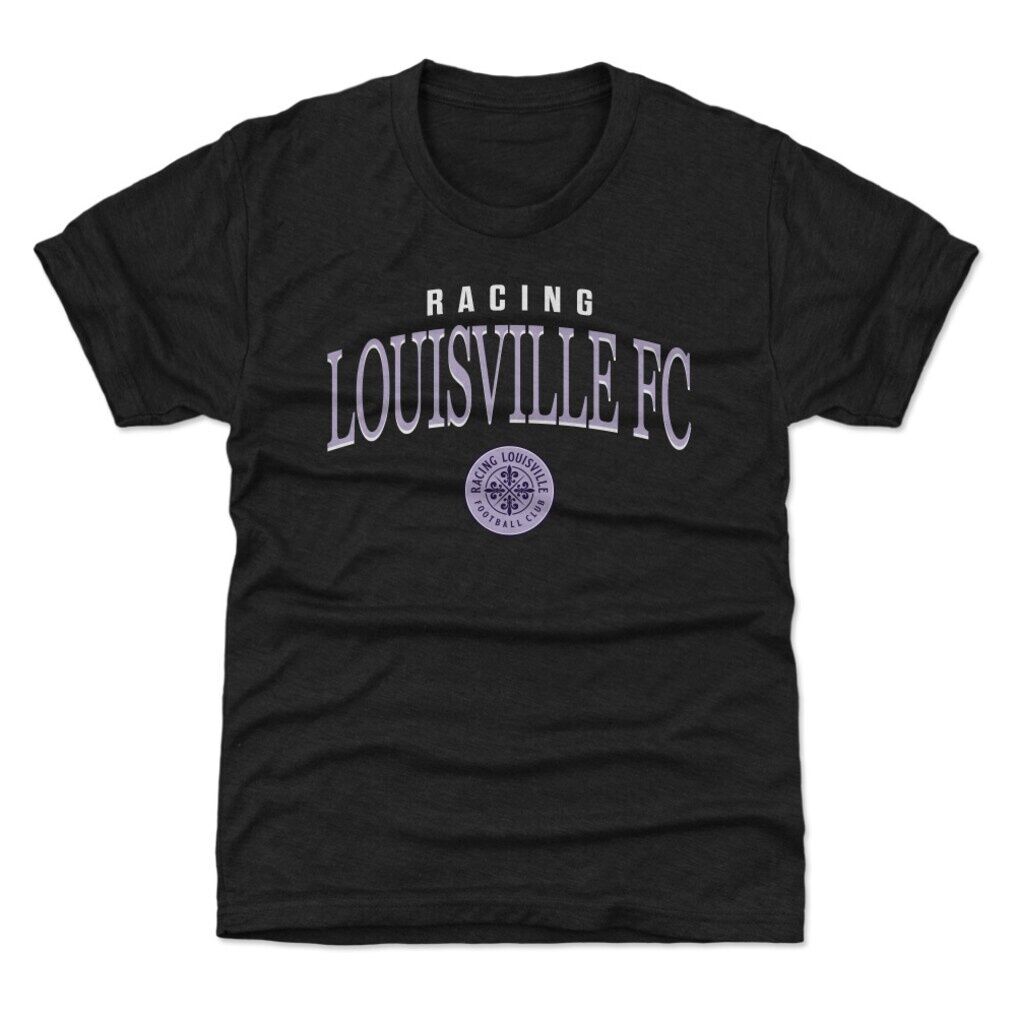 Racing Louisville FC 500 Level Youth Team Arch Name Graphic T-Shirt
