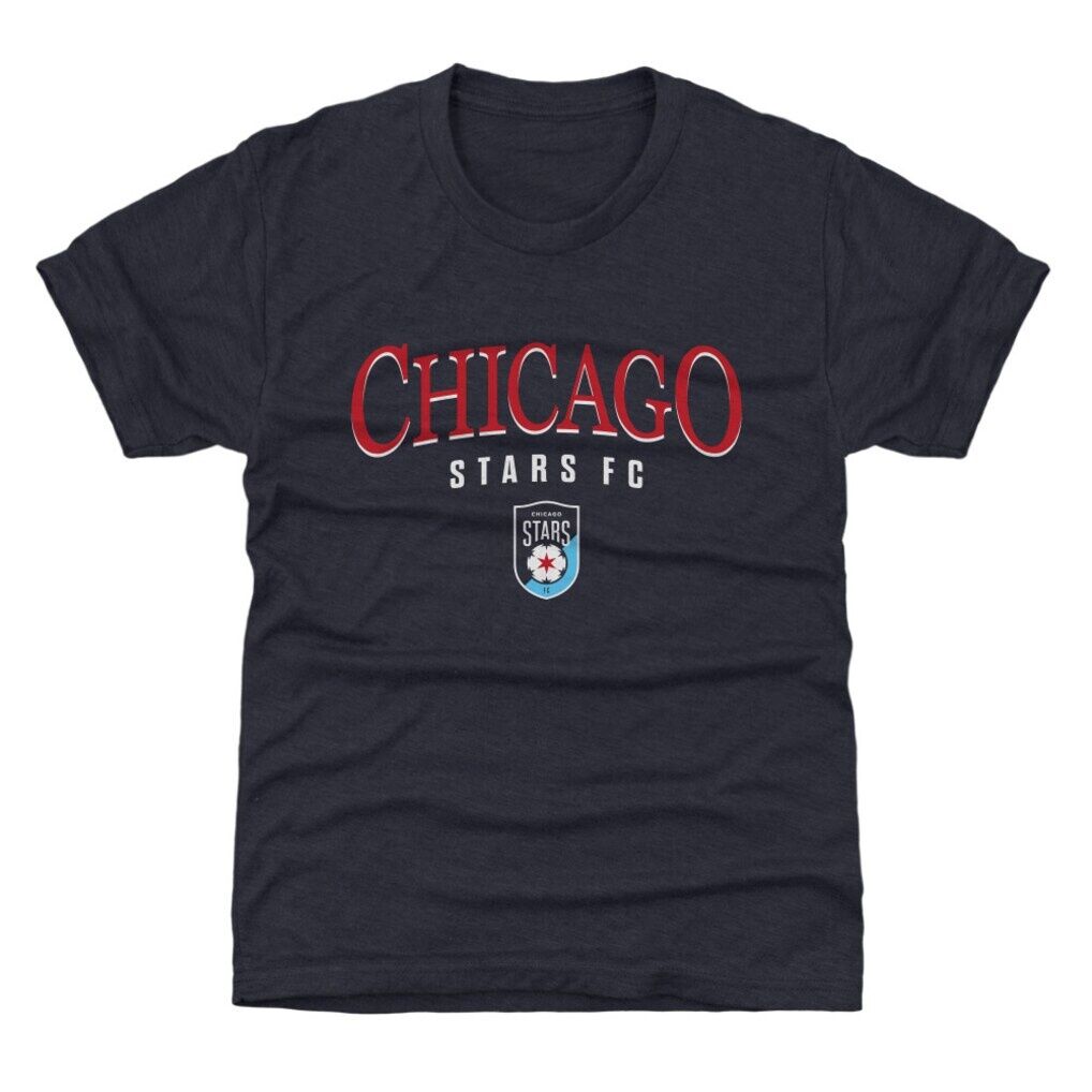 Chicago Stars FC 500 Level Youth Team Arch Name Graphic T-Shirt