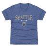 Seattle Reign FC 500 Level Youth Team Arch Name Graphic T-Shirt - Blue - Front View