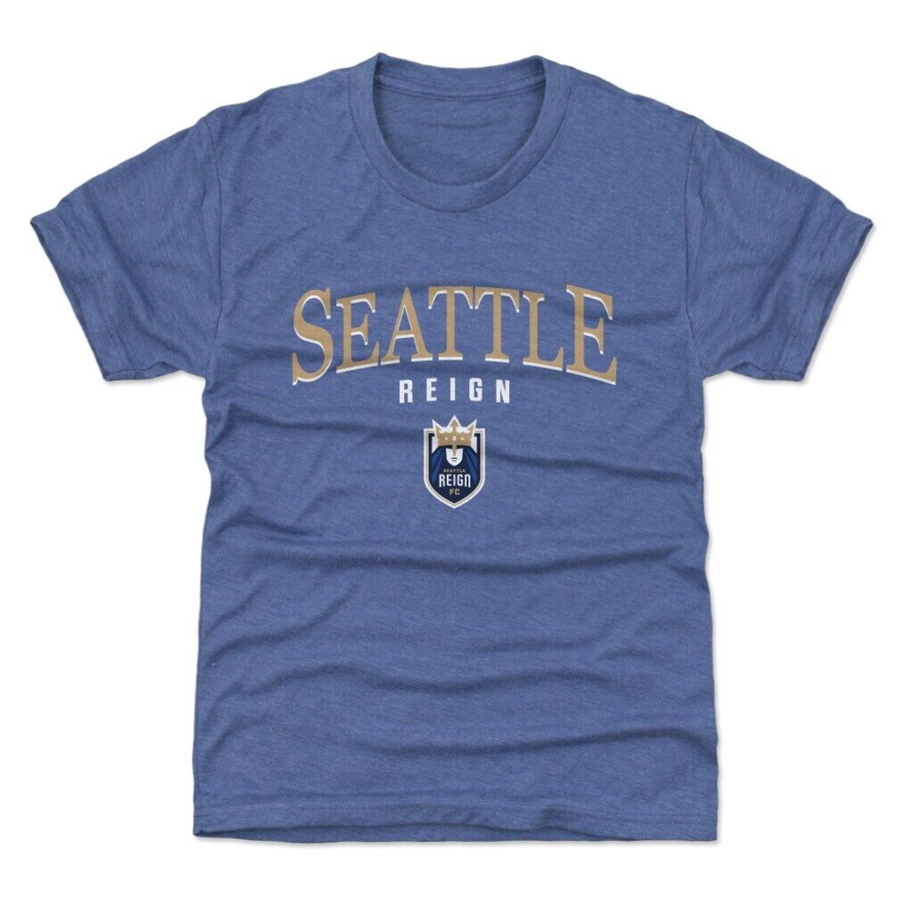 Seattle Reign FC 500 Level Youth Team Arch Name Graphic T-Shirt