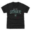 NJ/NY Gotham FC 500 Level Youth Team Arch Name Graphic T-Shirt - Black - Front View