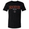 Houston Dash 500 Level Team Arch Name Graphic T-Shirt - Black - Front View