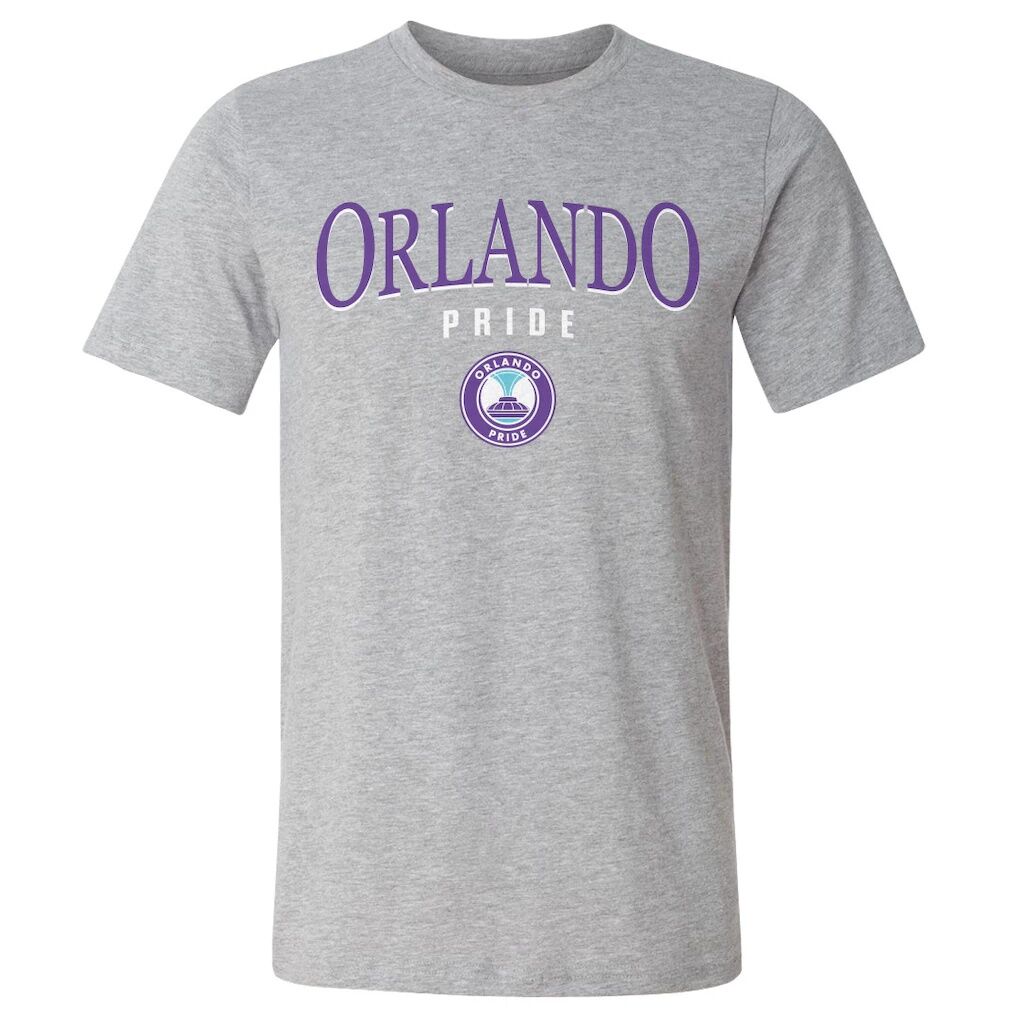 Orlando Pride 500 Level Team Arch Name Graphic T-Shirt - Heather Gray