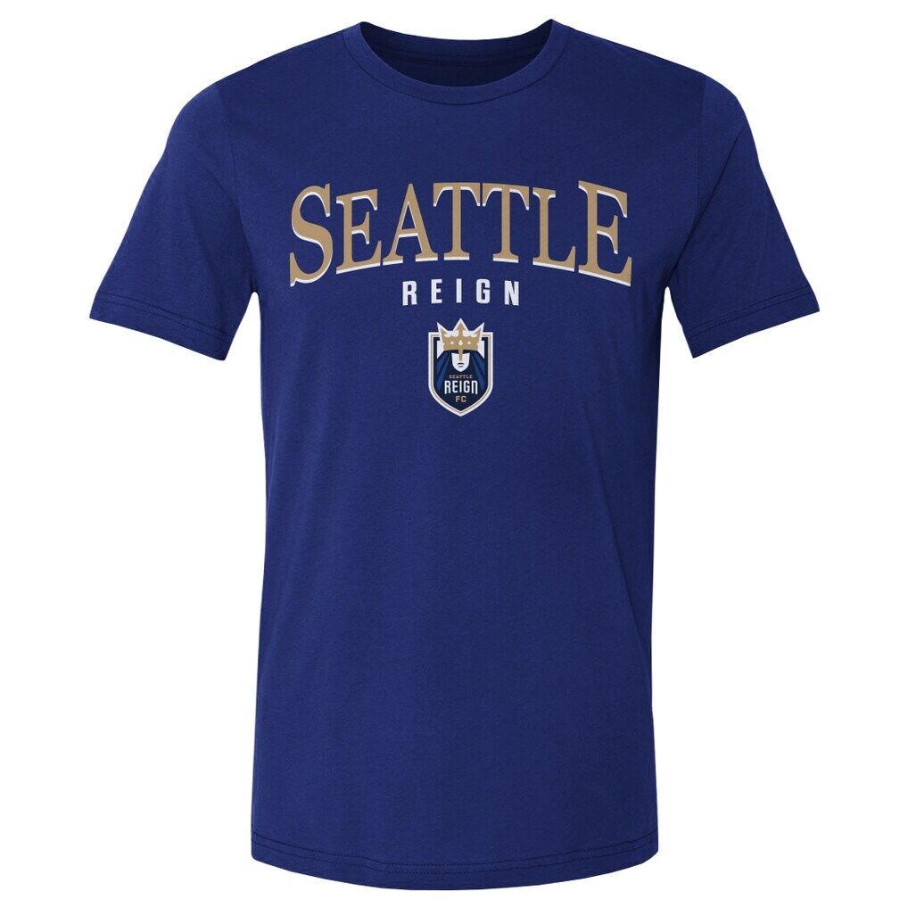 Seattle Reign FC 500 Level Team Arch Name Graphic T-Shirt - Royal