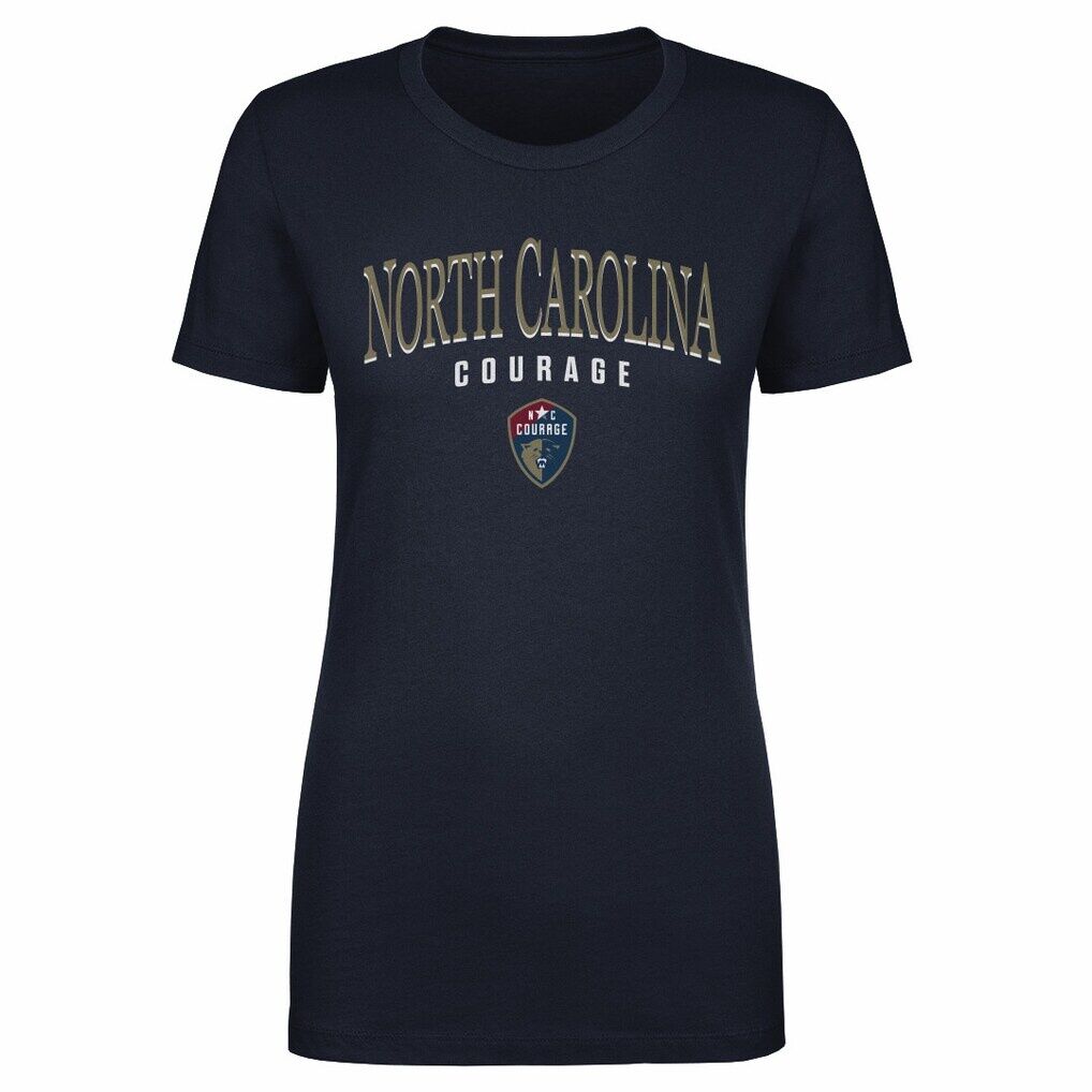 North Carolina Courage 500 Level Women's Team Arch Name Graphic T-Shirt