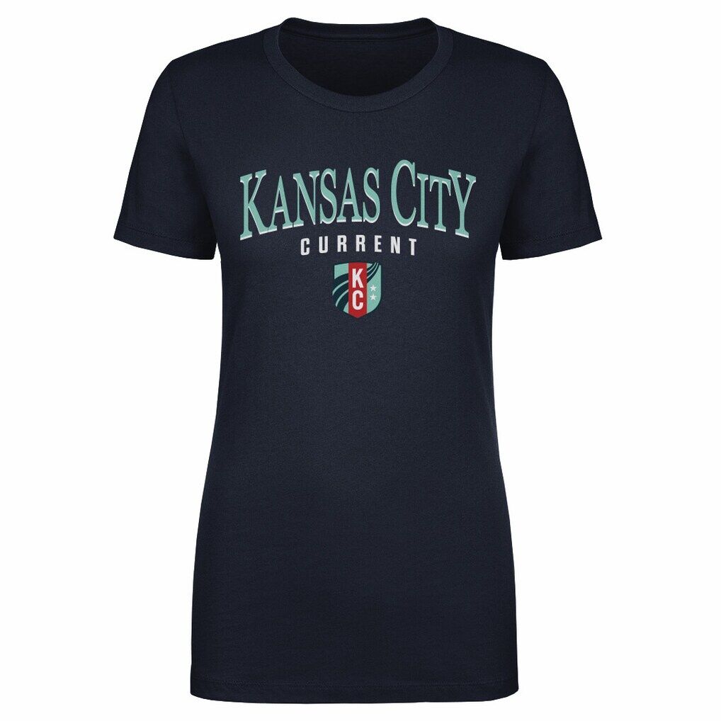 Kansas City Current 500 Level Women's Team Arch Name Graphic T-Shirt