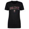 Angel City FC 500 Level Women's Team Arch Name Graphic T-Shirt - Black - Front View