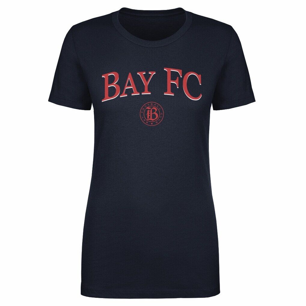 Bay FC 500 Level Women's Team Arch Name Graphic T-Shirt