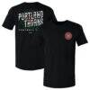 Portland Thorns FC 500 Level Hometown Graphics T-Shirt - Black - Front View
