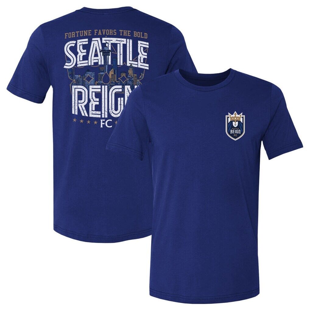 Seattle Reign FC 500 Level Hometown Graphics T-Shirt - Royal