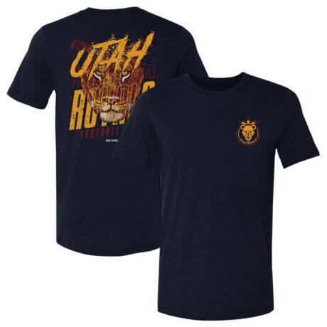 Utah Royals 500 Level Hometown Graphics T-Shirt - Navy - Front View