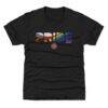 Portland Thorns FC 500 Level Youth Pride Stripes Graphic T-Shirt - Black - Front View