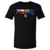 Kansas City Current 500 Level Pride Stripes Graphic T-Shirt - Black - Front View