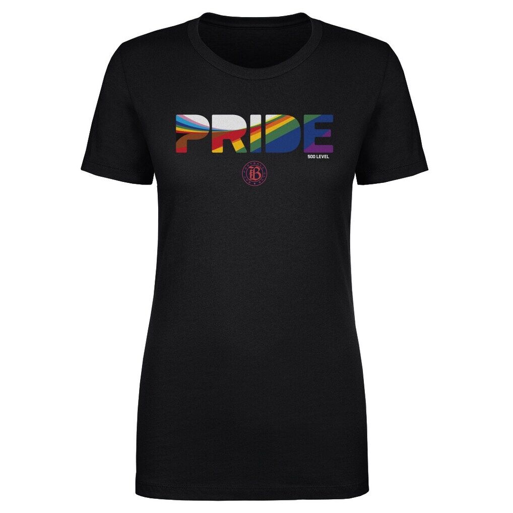 Bay FC 500 Level Women's Pride Stripes Graphic T-Shirt