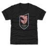 Angel City FC 500 Level Youth Vintage Primary Logo Graphic T-Shirt - Black - Front View