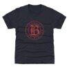 Bay FC 500 Level Youth Vintage Primary Logo Graphic T-Shirt - Navy - Front View