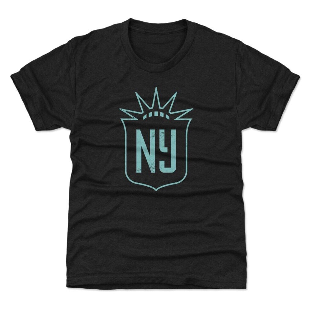 NJ/NY Gotham FC 500 Level Youth Vintage Primary Logo Graphic T-Shirt