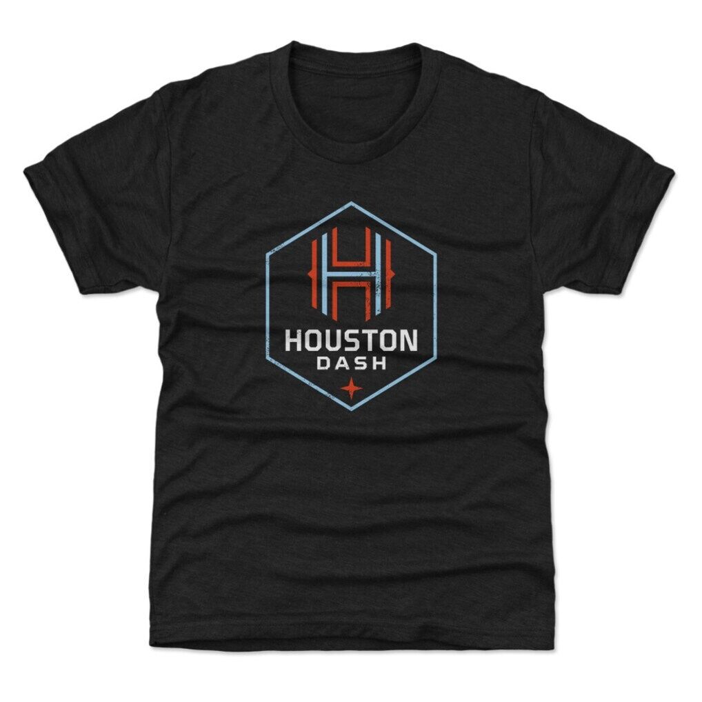 Houston Dash 500 Level Youth Vintage Primary Logo Graphic T-Shirt