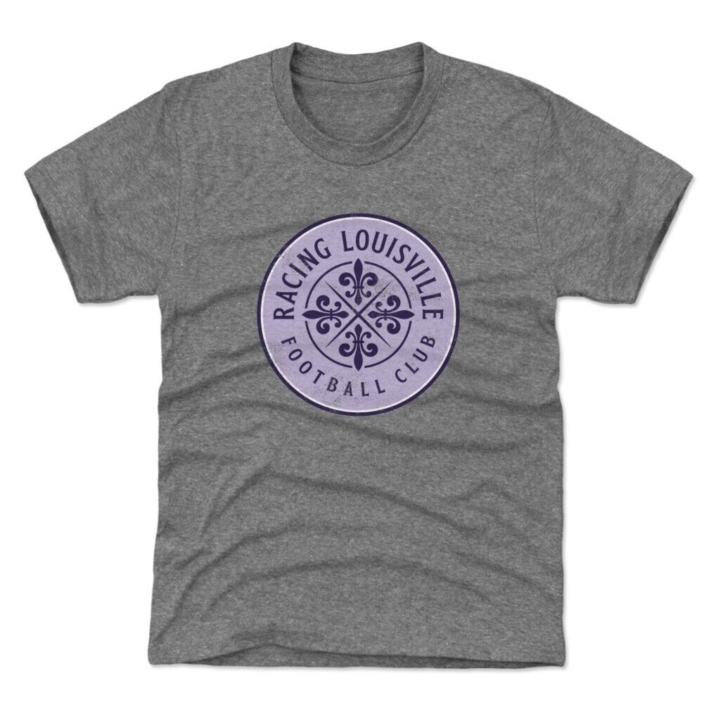 Racing Louisville FC 500 Level Youth Vintage Primary Logo Graphic T-Shirt