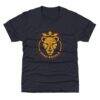 Utah Royals 500 Level Youth Vintage Primary Logo Graphic T-Shirt - Navy - Front View