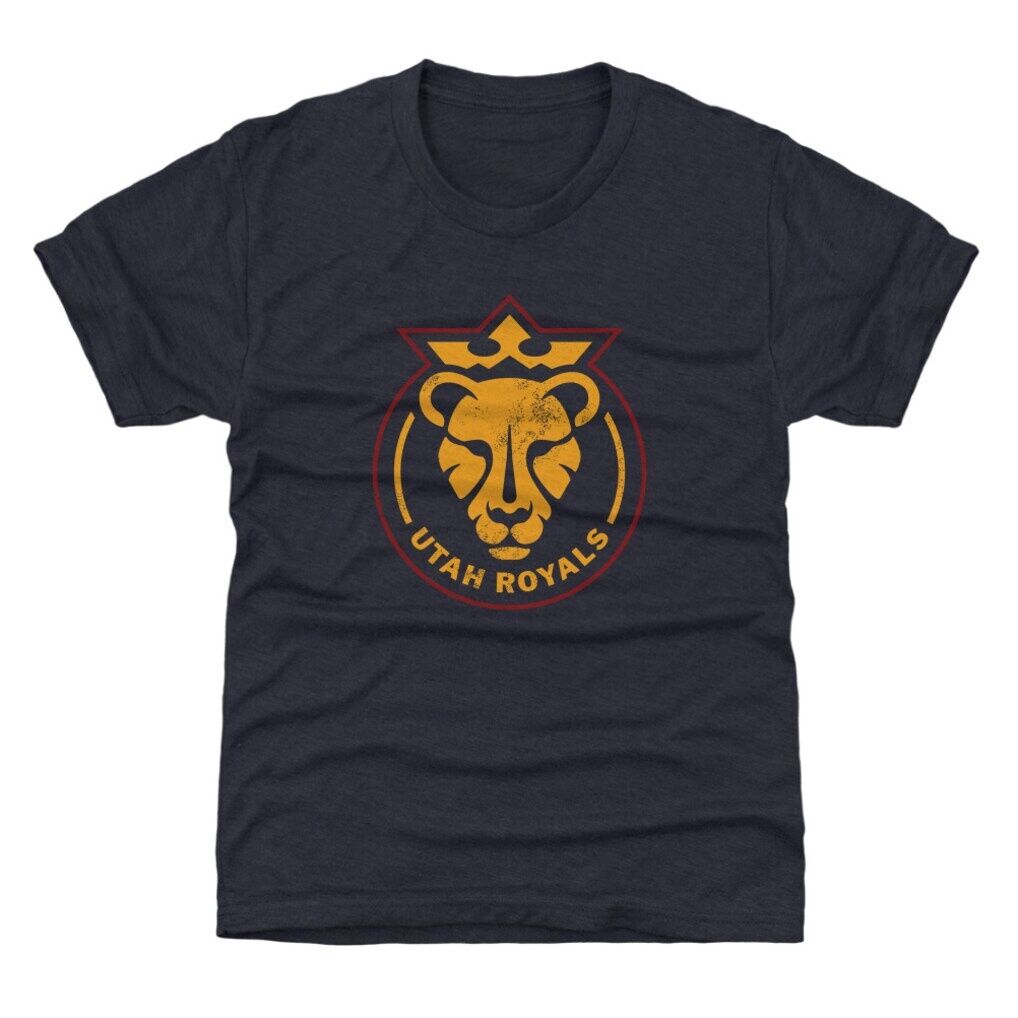 Utah Royals 500 Level Youth Vintage Primary Logo Graphic T-Shirt