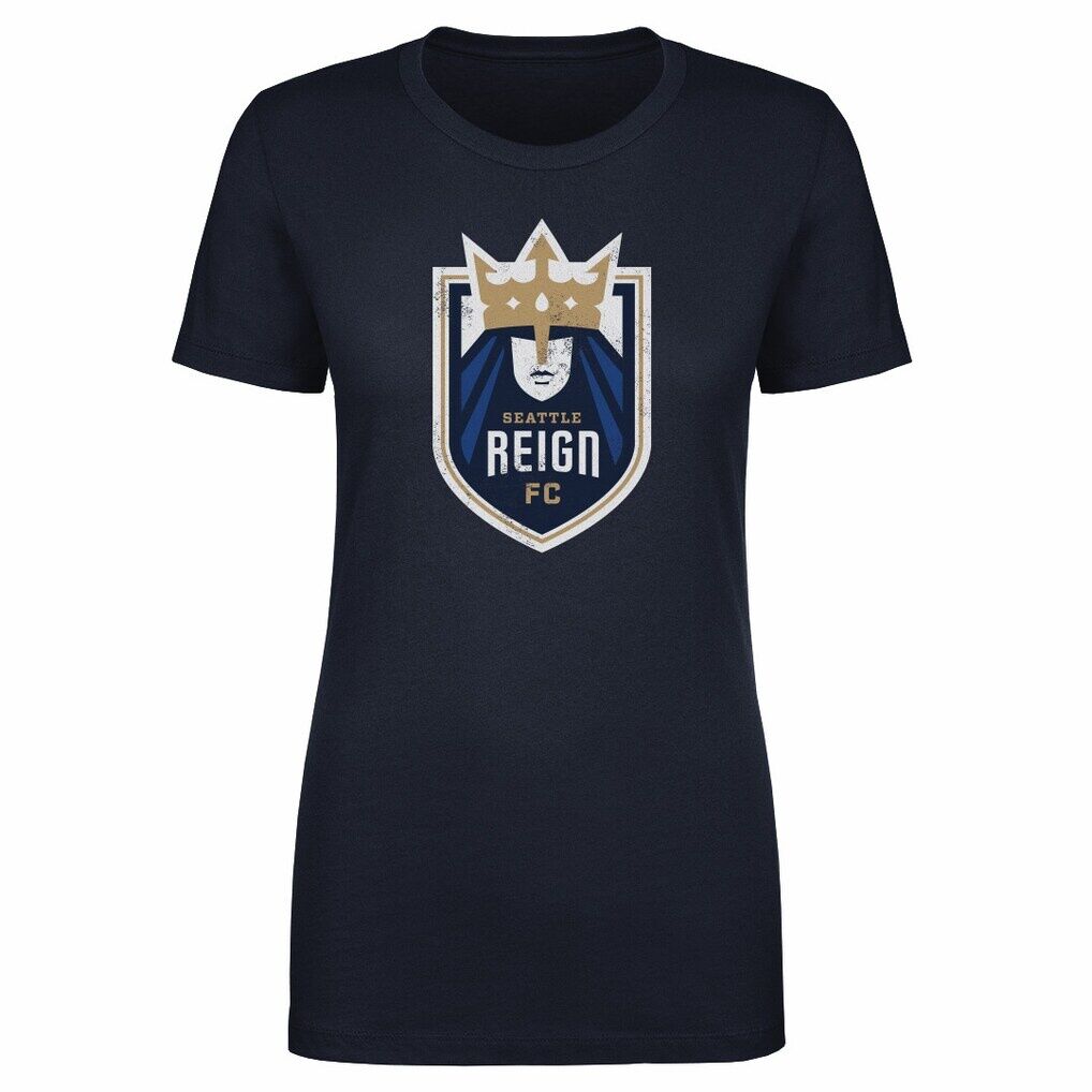 Seattle Reign FC 500 Level Women's Vintage Primary Logo Graphic T-Shirt