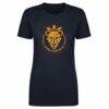 Utah Royals 500 Level Women's Vintage Primary Logo Graphic T-Shirt - Navy - Front View