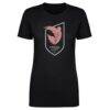 Angel City FC 500 Level Women's Vintage Primary Logo Graphic T-Shirt - Black - Front View