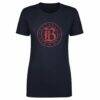 Bay FC 500 Level Women's Vintage Primary Logo Graphic T-Shirt - Navy - Front View