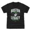 Boston Legacy FC 500 Level Youth Team Name Graphic T-Shirt - Black - Front View