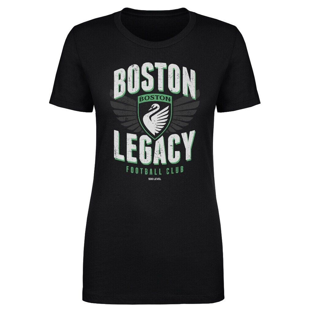 Boston Legacy FC 500 Level Women's Team Name Graphic T-Shirt