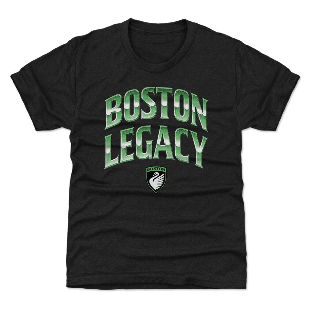 Boston Legacy FC 500 Level Youth Statement Type Graphic T-Shirt
