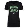Boston Legacy FC 500 Level Women's Statement Type Graphic T-Shirt - Black - Front View