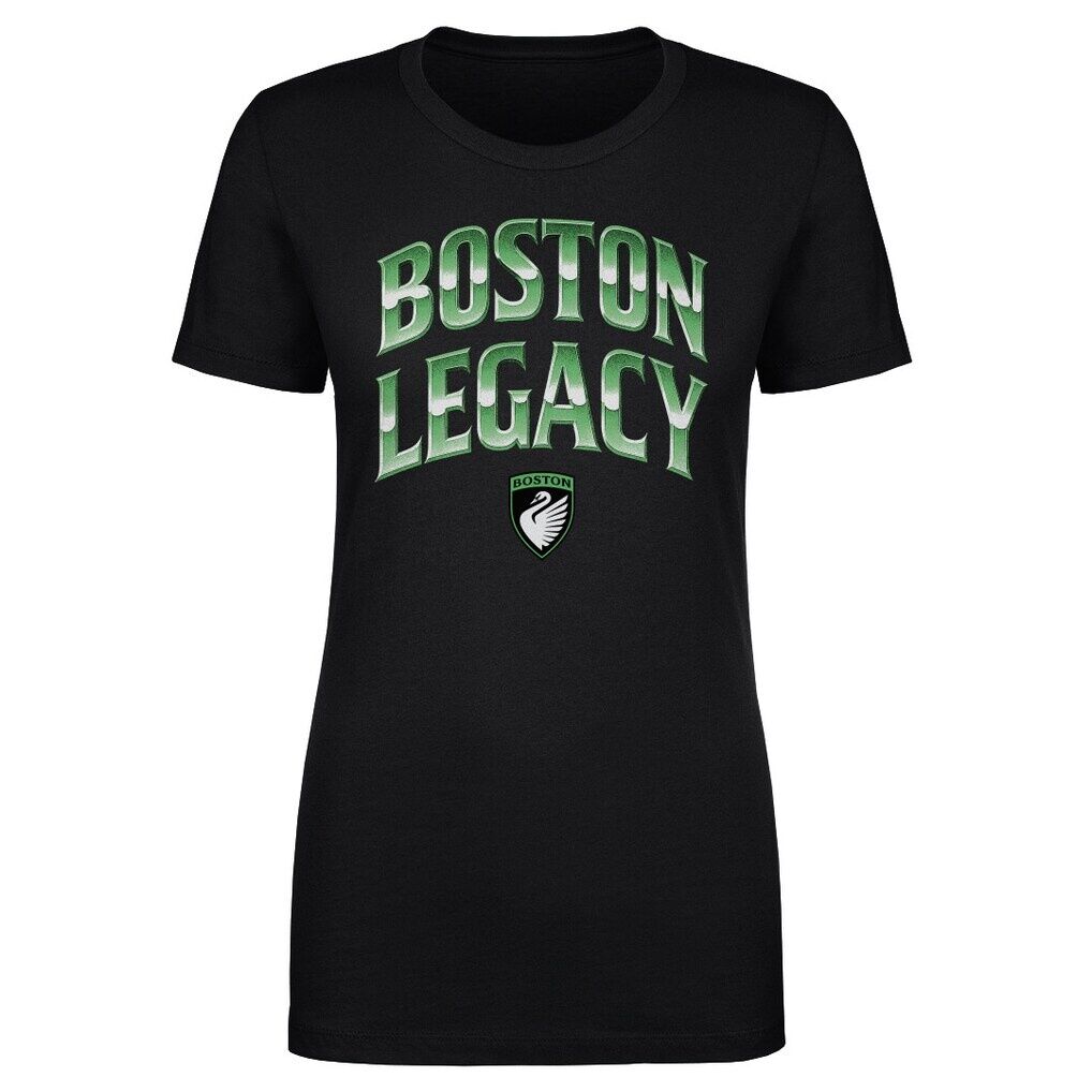 Boston Legacy FC 500 Level Women's Statement Type Graphic T-Shirt