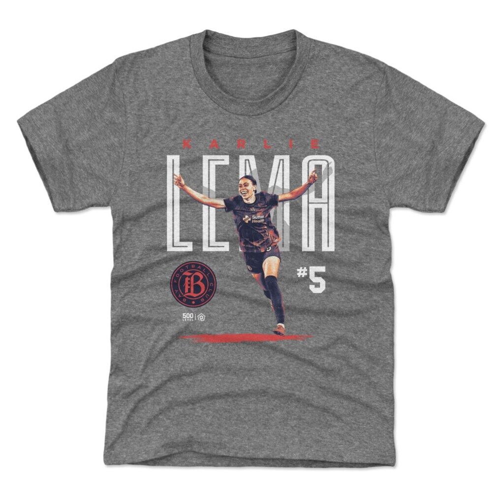 Karlie Lema 500 Level Bay FC Youth Player Bitmap Graphic T-Shirt