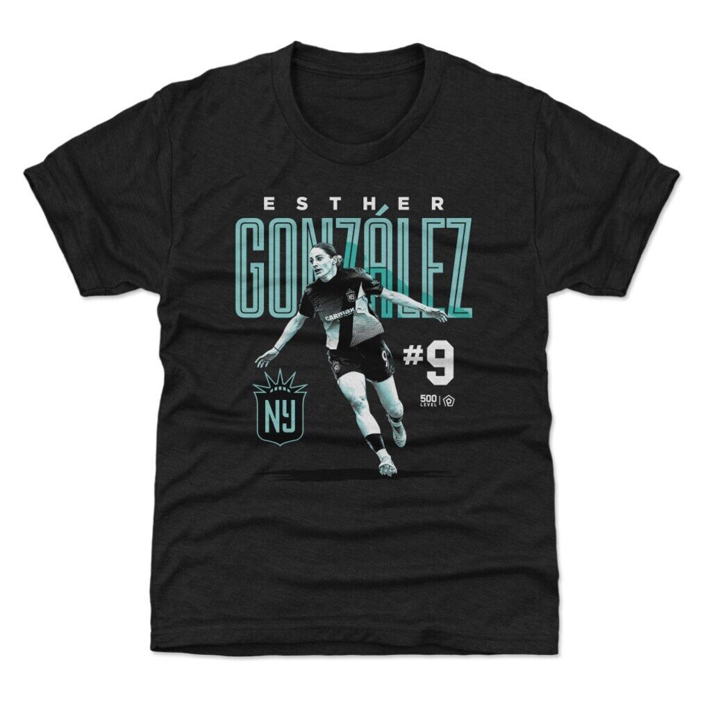 Esther González 500 Level NJ/NY Gotham FC Youth Player Bitmap Graphic T-Shirt