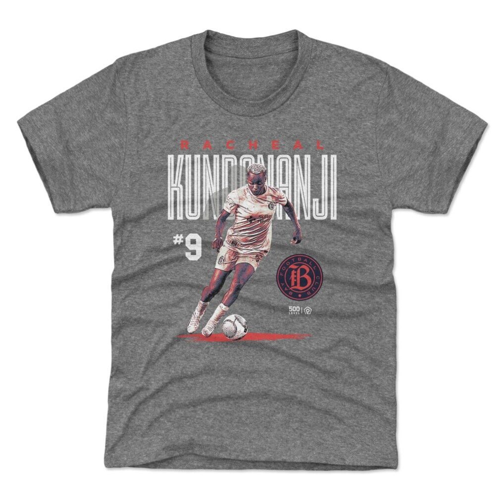 Racheal Kundananji 500 Level Bay FC Youth Player Bitmap Graphic T-Shirt
