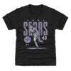 Emma Sears 500 Level Racing Louisville FC Youth Player Bitmap Graphic T-Shirt - Black - Front View