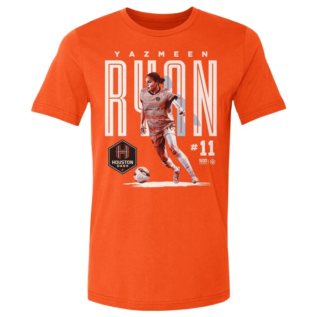 Yazmeen Ryan 500 Level Houston Dash Player Bitmap Graphic T-Shirt
