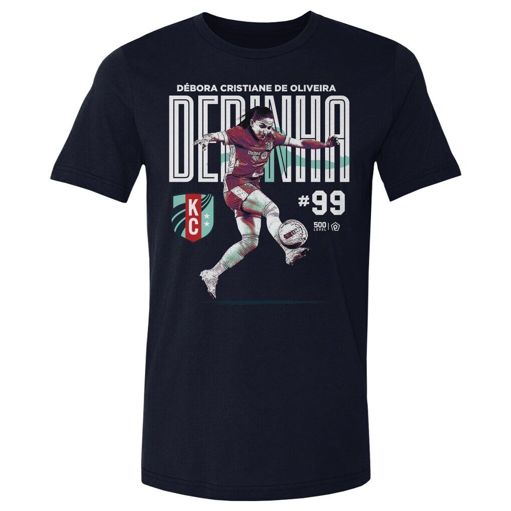 Debinha 500 Level Kansas City Current Player Bitmap Graphic T-Shirt