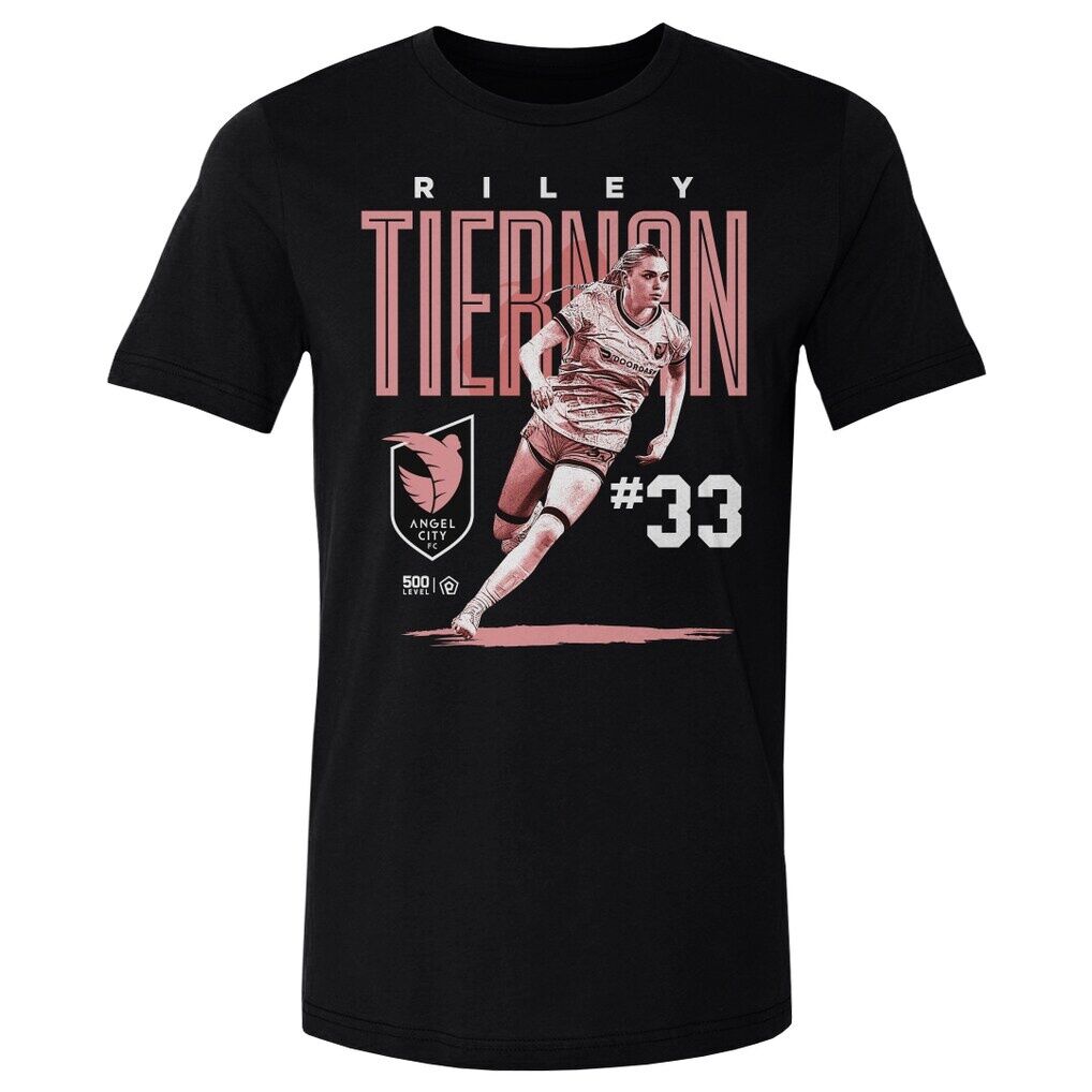 Riley Tiernan 500 Level Angel City FC Player Bitmap Graphic T-Shirt