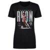 Yazmeen Ryan 500 Level Houston Dash Women's Player Bitmap Graphic T-Shirt - Black - Back View