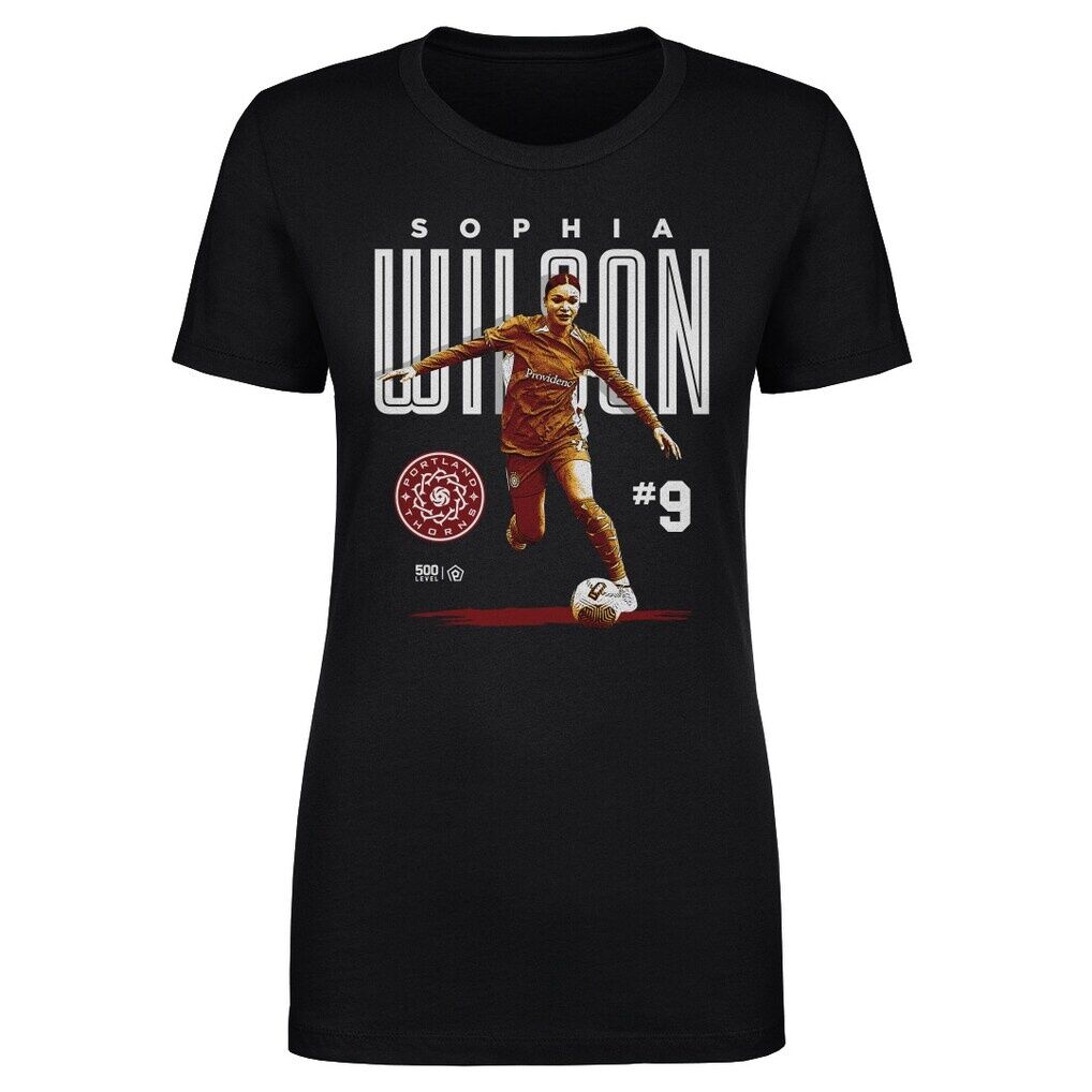 Sophia Wilson 500 Level Portland Thorns FC Women's Player Bitmap Graphic T-Shirt