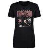 Alyssa Thompson 500 Level Angel City FC Women's Player Bitmap Graphic T-Shirt - Black - Front View