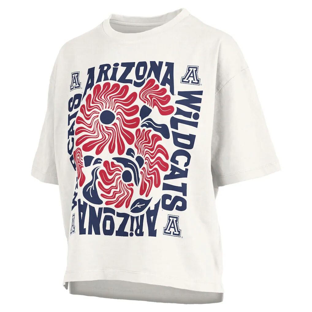 Arizona Wildcats Pressbox Women's Elena Oversized Slub T-Shirt