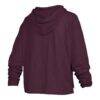Arizona State Sun Devils Pressbox Women's Nelson Arch Over Logo Long Sleeve Hooded Slub T-Shirt - - Detail View