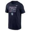 England National Team Nike 2026 Core T-Shirt - Navy - Front View