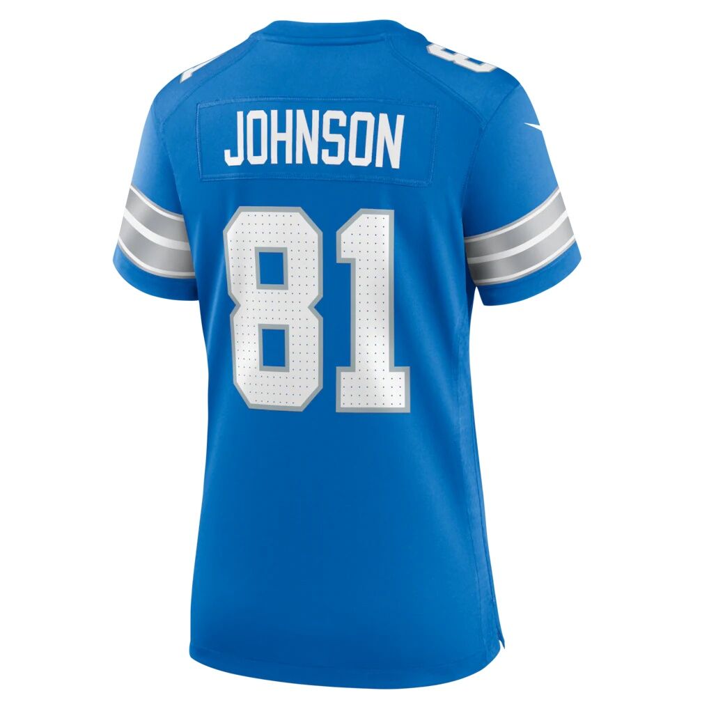 Calvin Johnson Detroit Lions Nike Women's Team Retired Game Jersey