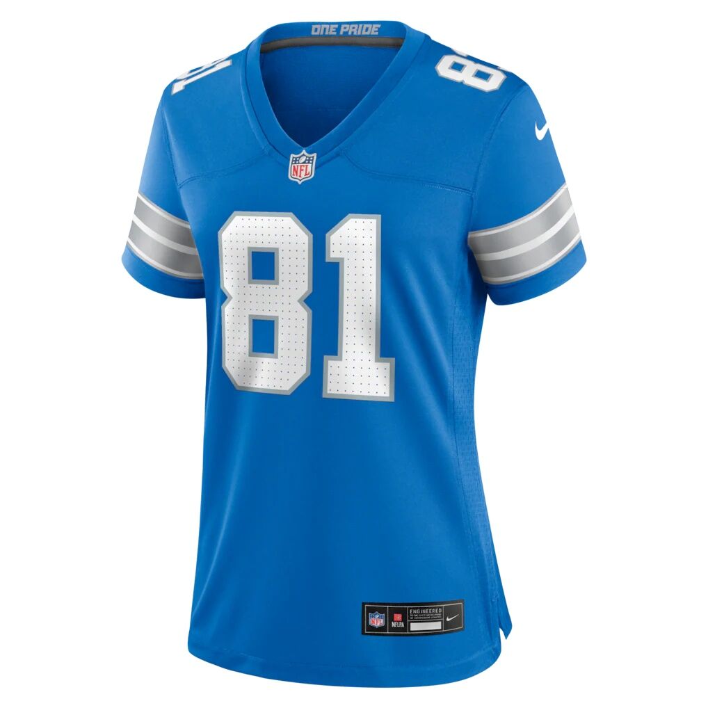 Calvin Johnson Detroit Lions Nike Women's Team Retired Game Jersey