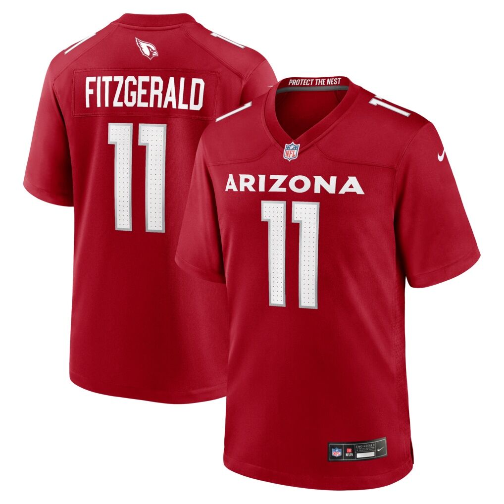 Larry Fitzgerald Arizona Cardinals Nike Team Retired Game Jersey -  Cardinal